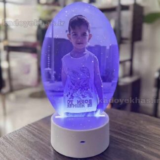 چراغ خواب ریموت دار سفارشی قاب عکس چراغ دار هدیه خاص